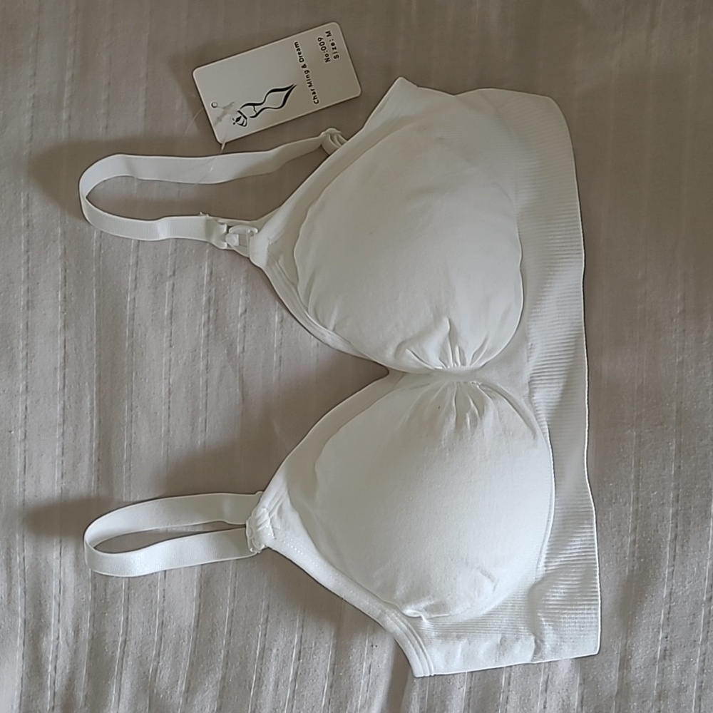 Wireless nursing bra size medium